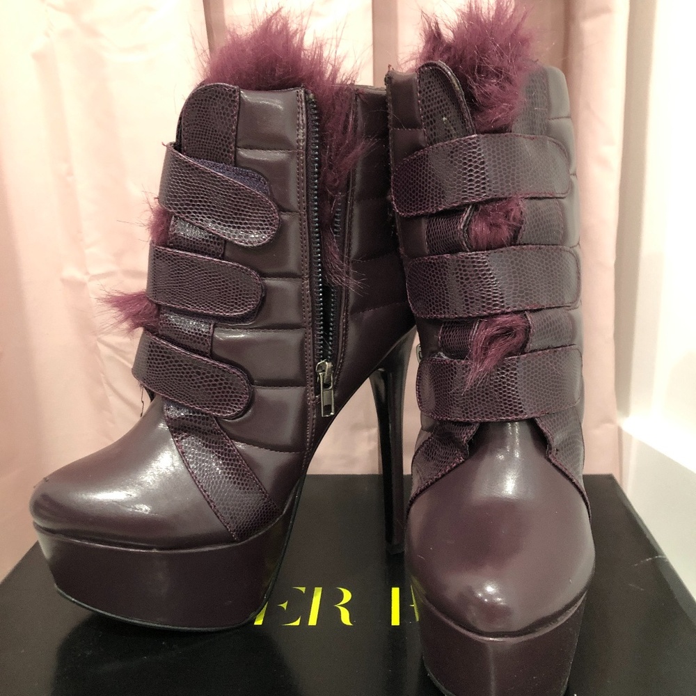 Paper Fox Sexy high heel ankle booties
